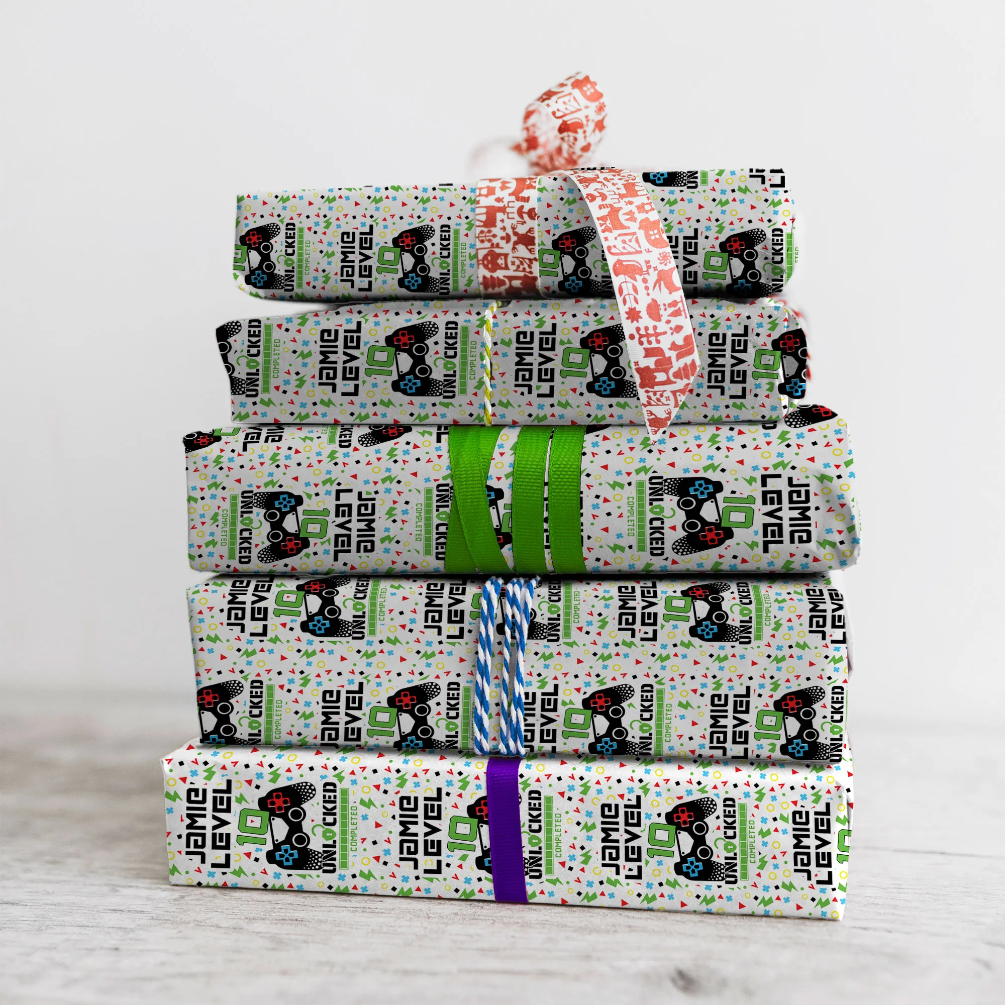 Gamer Wrapping Paper image 2